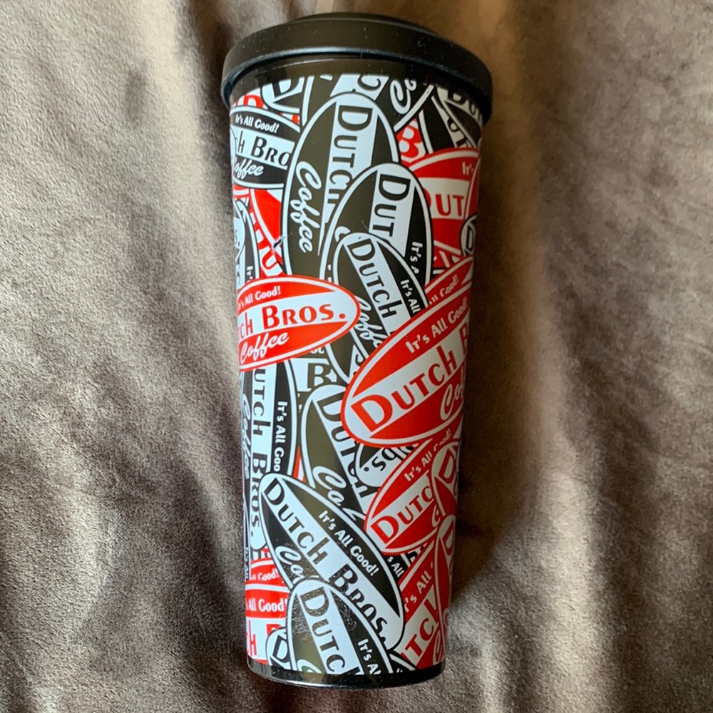 Dutch Bros / Tumbler Travel Cup Mug with Easygo Lid Drinkware 16 oz.